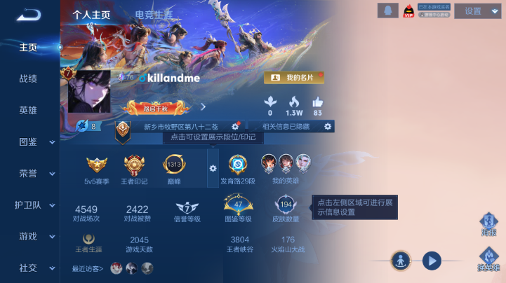 WZQM4227984王者荣耀账号详情图2