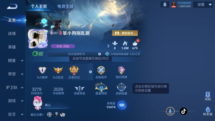 WZQM4227168王者荣耀账号详情图2 WZQM4227168王者荣耀账号详情图2