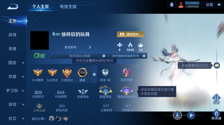 WZQM4227182王者荣耀账号详情图2