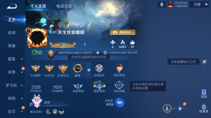 WZQM4231095王者荣耀账号详情图2