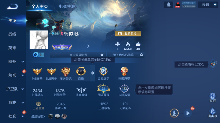 WZQM4231088王者荣耀账号详情图2