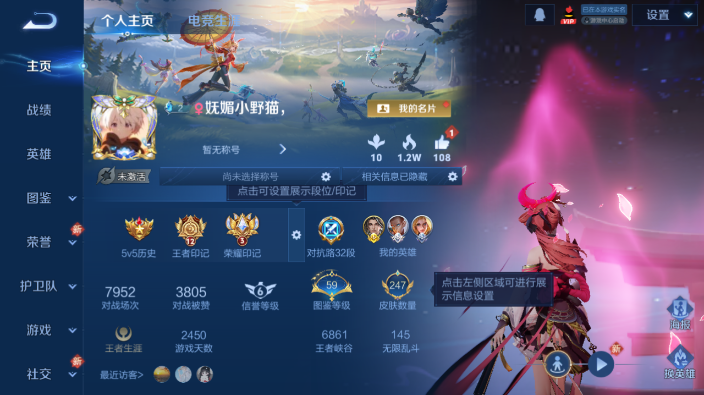 WZQM4234182王者荣耀账号详情图2