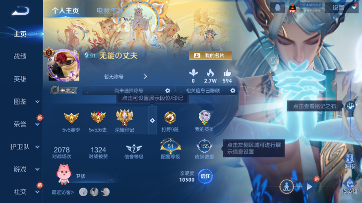 WZQM4239633王者荣耀账号详情图2 WZQM4239633王者荣耀账号详情图2