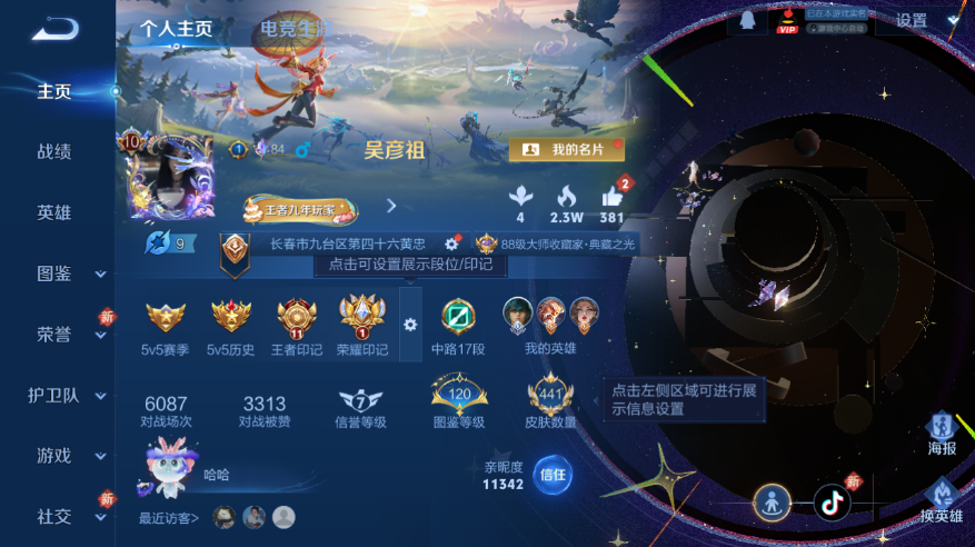 WZQM4247949王者荣耀账号详情图5