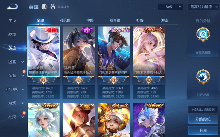 WZQM4247848王者荣耀账号详情图3 WZQM4247848王者荣耀账号详情图3