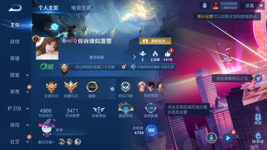 WZQM4250738王者荣耀账号详情图5