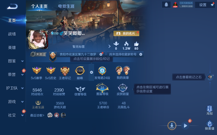 WZQM4250741王者荣耀账号详情图2