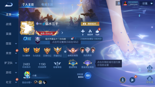 WZQM4268676王者荣耀账号详情图3