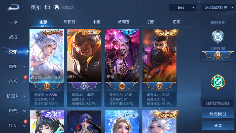 WZQM4295409王者荣耀账号详情图3