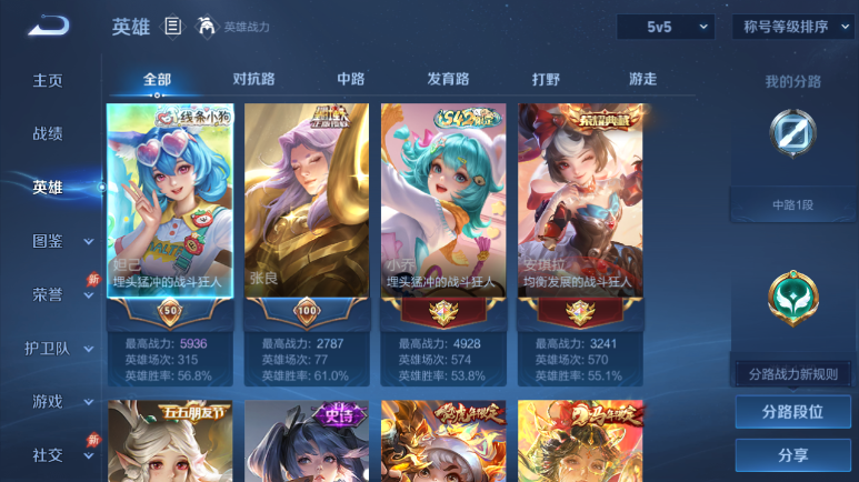 WZQM4295382王者荣耀账号详情图3