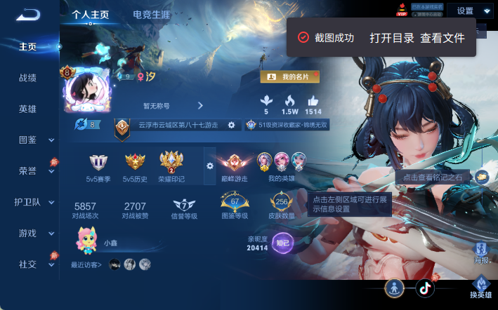 WZQM4335088王者荣耀账号详情图2