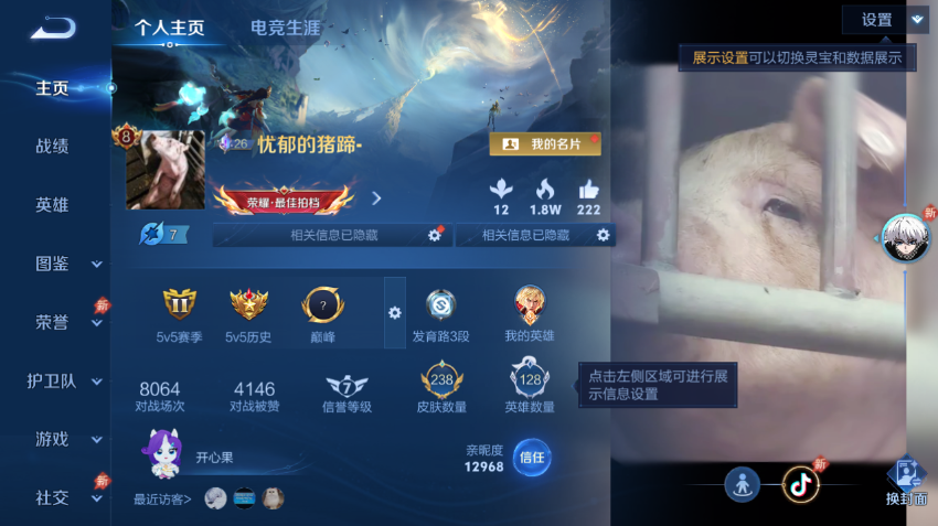 WZQM4301011王者荣耀账号详情图2