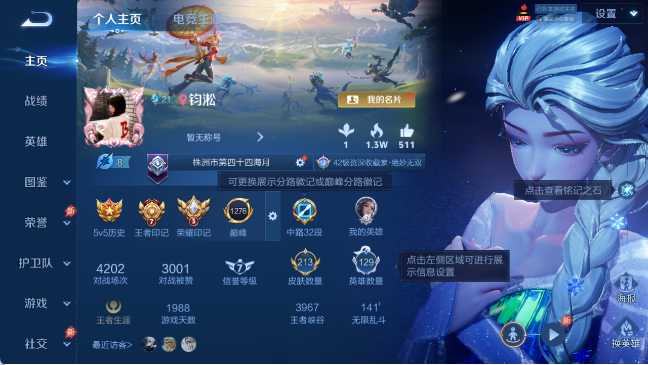 WZQM4306501王者荣耀账号详情图7