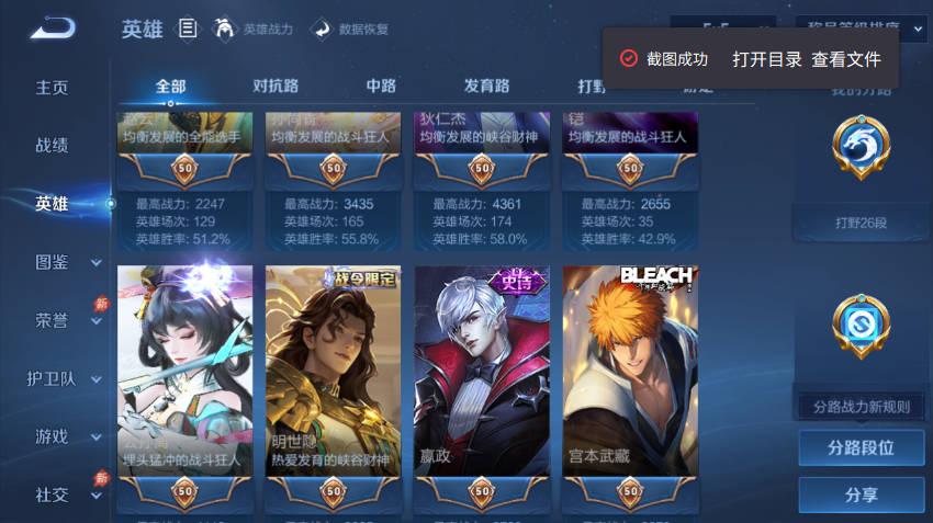 WZQM4337098王者荣耀账号详情图4