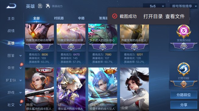 WZQM4349213王者荣耀账号详情图4