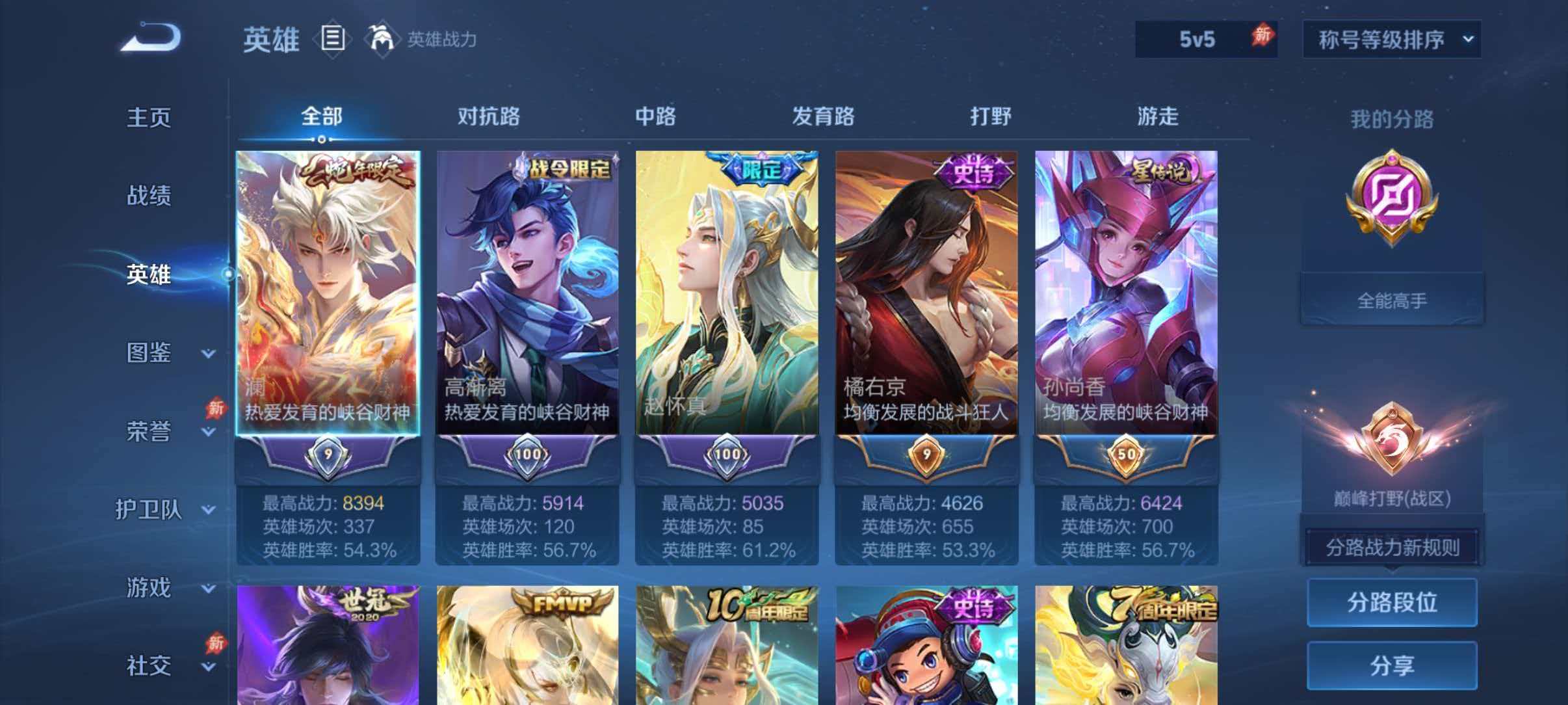 WZQM4360048王者荣耀账号详情图3