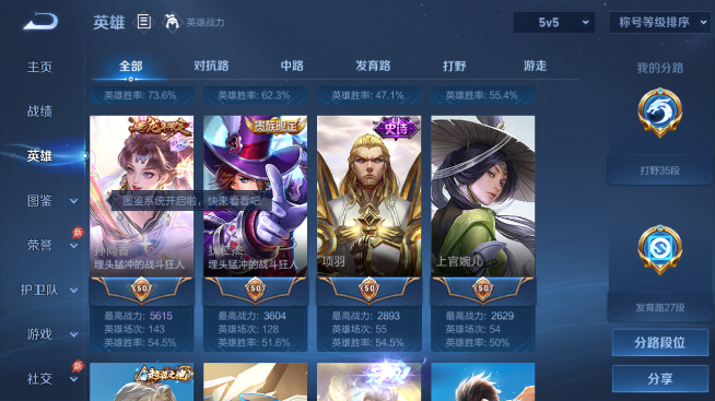 WZQM4347436王者荣耀账号详情图4