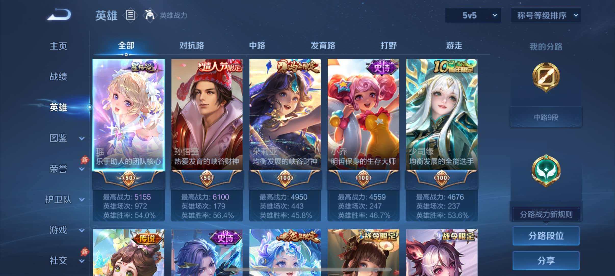 WZQM4347371王者荣耀账号详情图12
