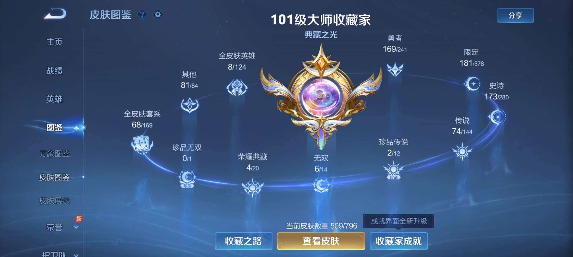 WZQM4360166王者荣耀账号详情图9