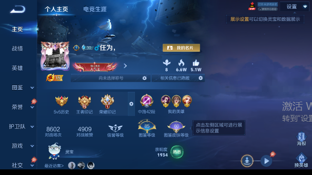 WZQM4355187王者荣耀账号详情图2