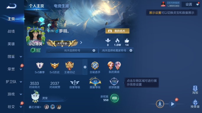 WZQM4418571王者荣耀账号详情图2 WZQM4418571王者荣耀账号详情图2