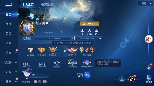 WZQM4448385王者荣耀账号详情图2 WZQM4448385王者荣耀账号详情图2