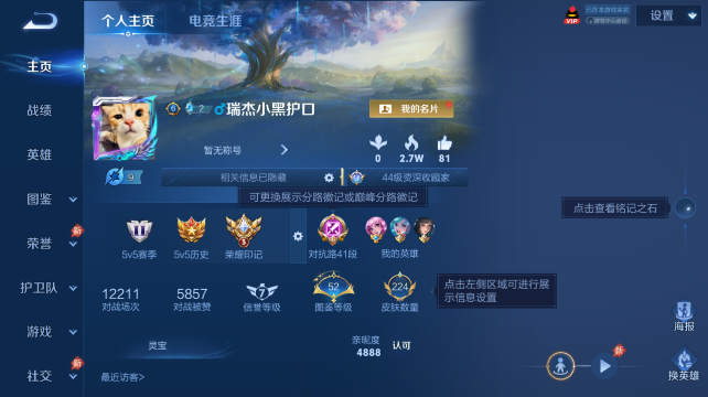 WZQM4450330王者荣耀账号详情图2 WZQM4450330王者荣耀账号详情图2