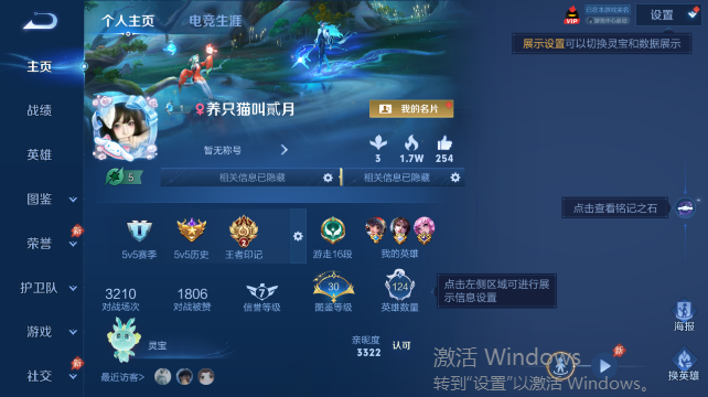 WZQM4450307王者荣耀账号详情图2