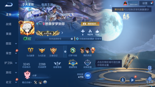 WZQM4462795王者荣耀账号详情图2 WZQM4462795王者荣耀账号详情图2