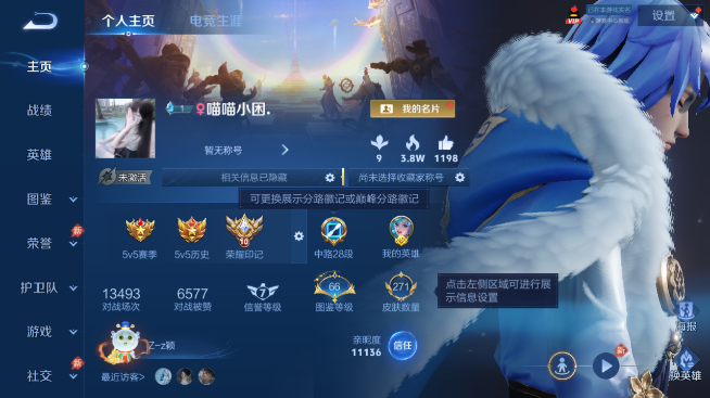 WZQM4465252王者荣耀账号详情图2