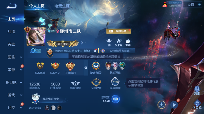 WZQM4465251王者荣耀账号详情图2