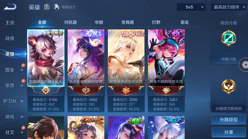 WZQM4468019王者荣耀账号详情图3 WZQM4468019王者荣耀账号详情图3
