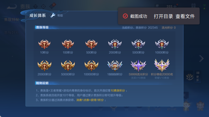 WZQM4471644王者荣耀账号详情图17