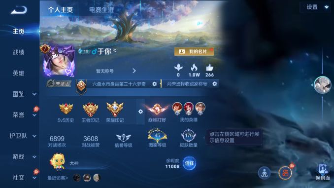 WZQM4476292王者荣耀账号详情图2 WZQM4476292王者荣耀账号详情图2