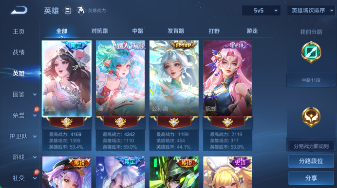 WZQM4480748王者荣耀账号详情图3