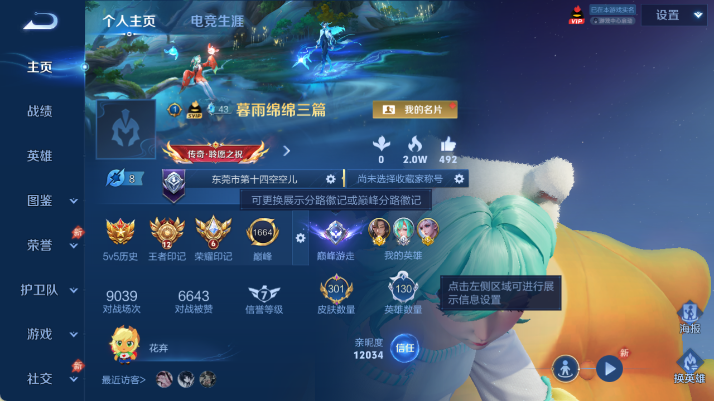 WZQM4483063王者荣耀账号详情图2