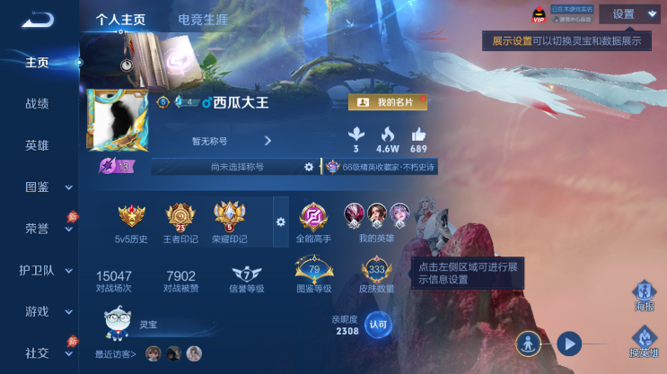 WZQM4501110王者荣耀账号详情图2 WZQM4501110王者荣耀账号详情图2