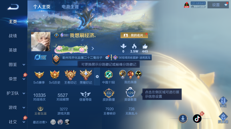 WZQM4496767王者荣耀账号详情图2 WZQM4496767王者荣耀账号详情图2