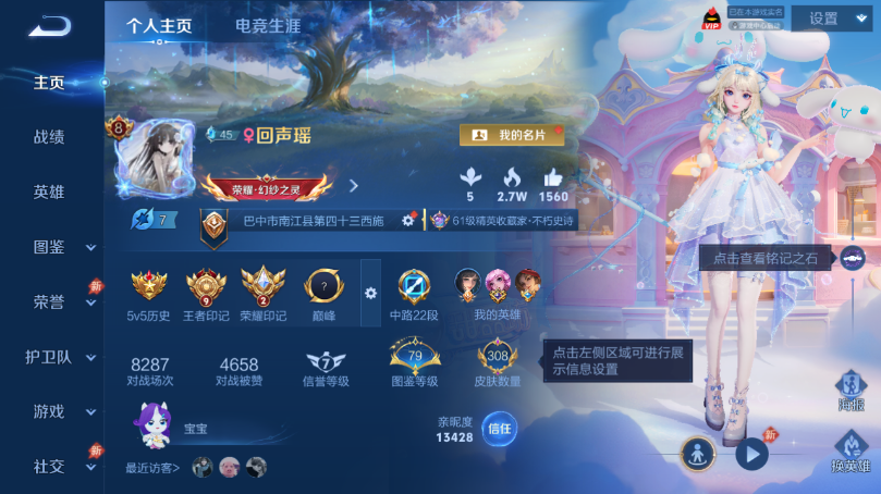 WZQM4496738王者荣耀账号详情图2 WZQM4496738王者荣耀账号详情图2