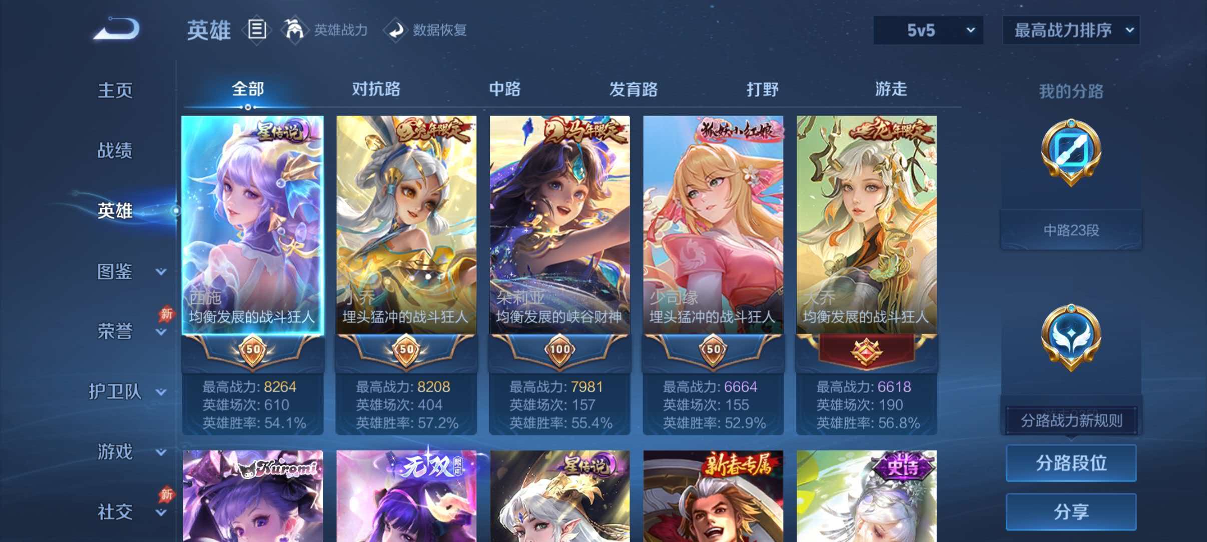 WZQM4499172王者荣耀账号详情图3 WZQM4499172王者荣耀账号详情图3