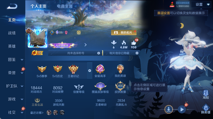 WZQM4503331王者荣耀账号详情图2