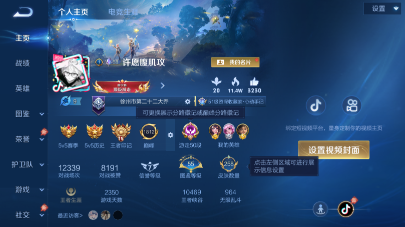 WZQM4506636王者荣耀账号详情图2 WZQM4506636王者荣耀账号详情图2