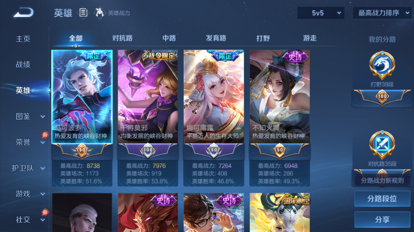 WZQM4506730王者荣耀账号详情图3