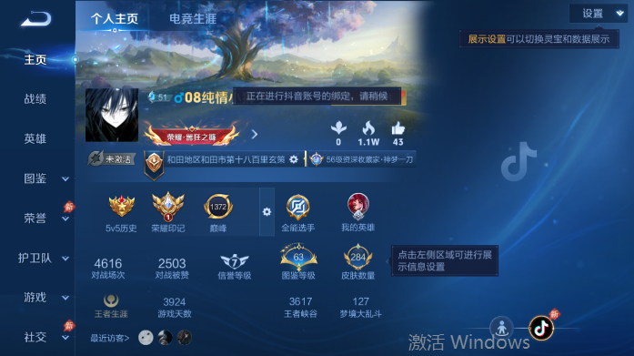 WZQM4506880王者荣耀账号详情图2