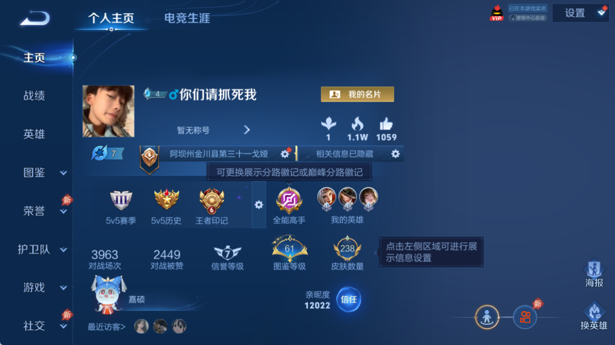 WZQM4509386王者荣耀账号详情图2 WZQM4509386王者荣耀账号详情图2