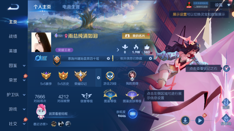 WZQM4509376王者荣耀账号详情图2 WZQM4509376王者荣耀账号详情图2