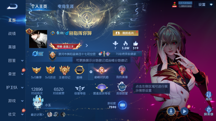 WZQM4512231王者荣耀账号详情图2