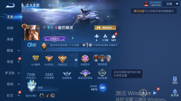 WZQM4517494王者荣耀账号详情图2 WZQM4517494王者荣耀账号详情图2