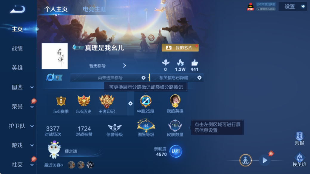 WZQM4527969王者荣耀账号详情图2 WZQM4527969王者荣耀账号详情图2