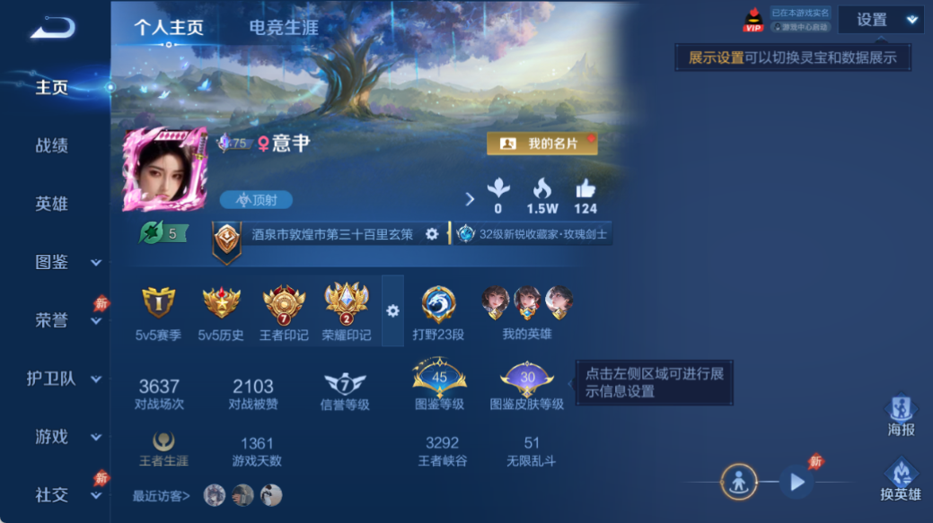 WZQM4528033王者荣耀账号详情图2 WZQM4528033王者荣耀账号详情图2